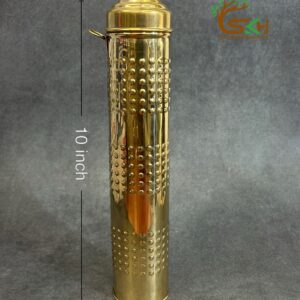 Brass Unique Agarbathi incense Storage container – 10 inch height