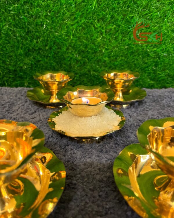Brass Salt Deepam / Lakshmi Deepam - Image 4