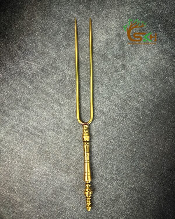 Traditional Brass Detangler / Sikkuvari- Double needle - Image 2