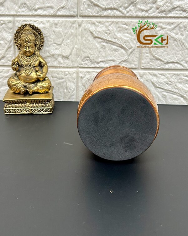 Hammered Copper Jar with Lid | 500 ml Capacity - Image 3