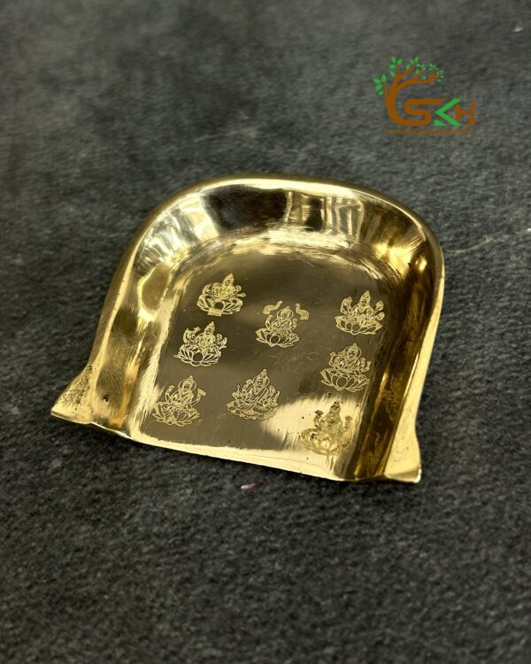 Brass Mini Ashtalakshmi Muram -2X2 inch size - Image 3