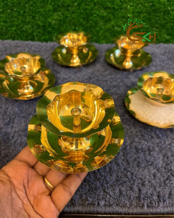 Brass Salt Deepam / Lakshmi Deepam - Image 3