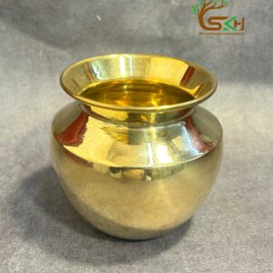 Brass Fine Quality Sombu / Lotta for Pooja / Water Serving - 500 ml Capacity