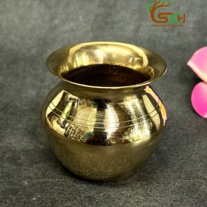 Brass Lotta/ sombu for Pooja 150 mL capacity- KHBL2