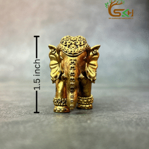 Brass Super fine finish Elephant - 1.5 inch Height
